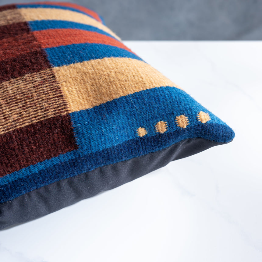 Laura Bautista - Warm Colors Bauhaus Pillow Pillow Day in the Life Gallery