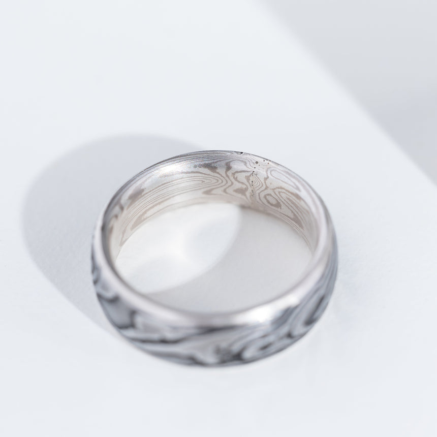 Lyle Poulin - Damascus Band #2 Ring Day in the Life Gallery