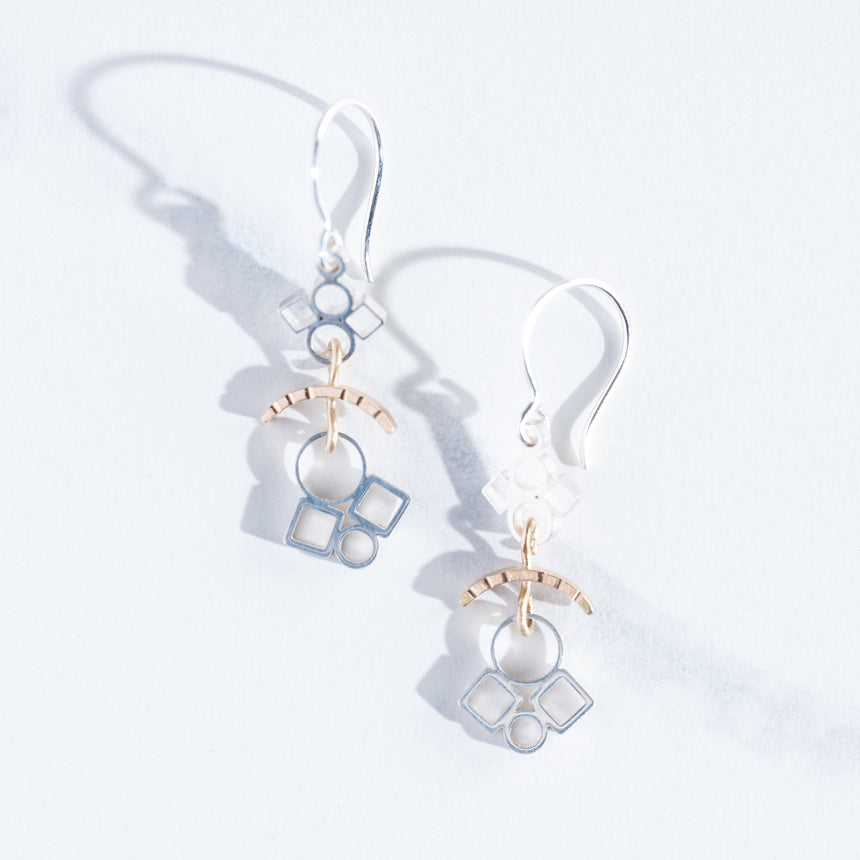 Madeleine Moore - Circuit Board Earrings Earring Day in the Life Gallery