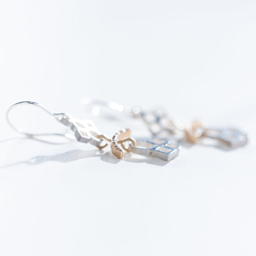 Madeleine Moore - Circuit Board Earrings Earring Day in the Life Gallery