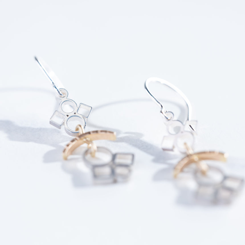 Madeleine Moore - Circuit Board Earrings Earring Day in the Life Gallery 