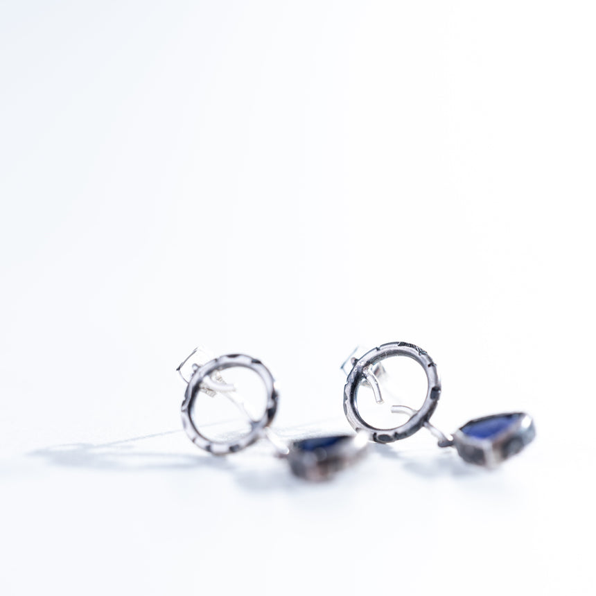 Madeleine Moore - Industry Iolite Earrings Earring Day in the Life Gallery
