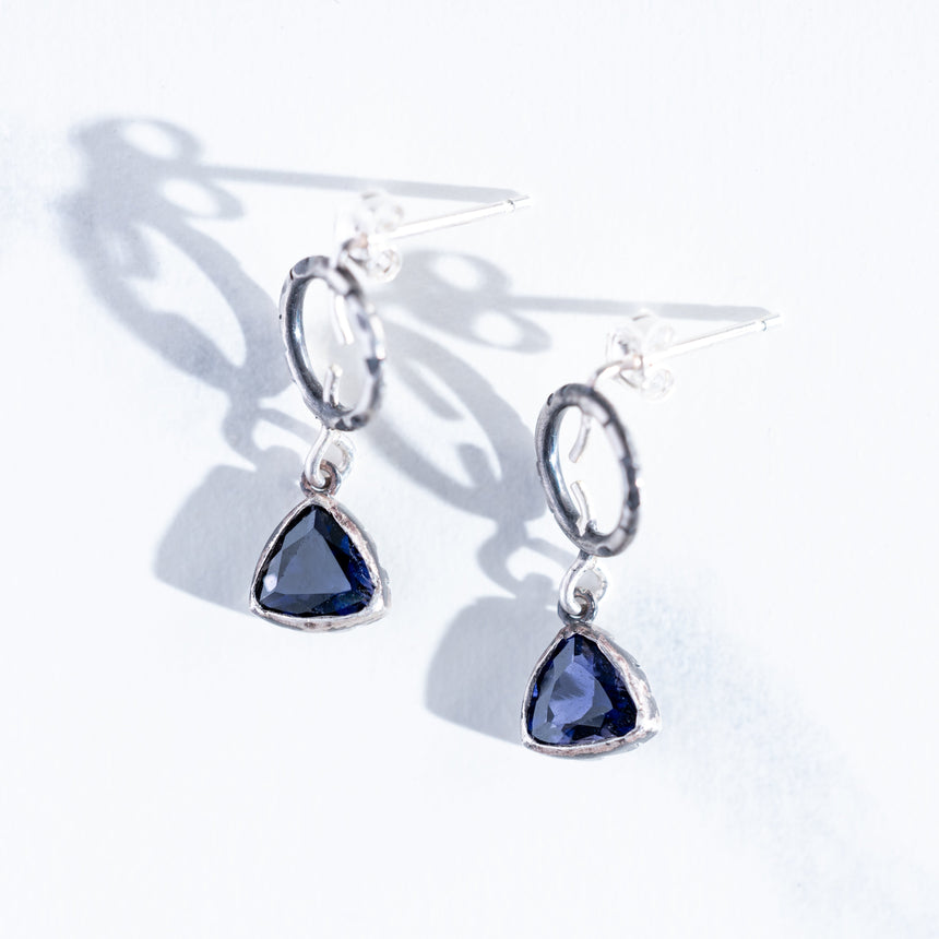 Madeleine Moore - Industry Iolite Earrings Earring Day in the Life Gallery
