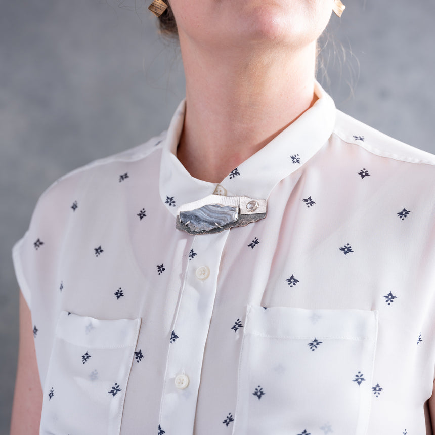 Marie-Hélène Rake - Moonstone and Druzy Necklace Necklace Day in the Life Gallery