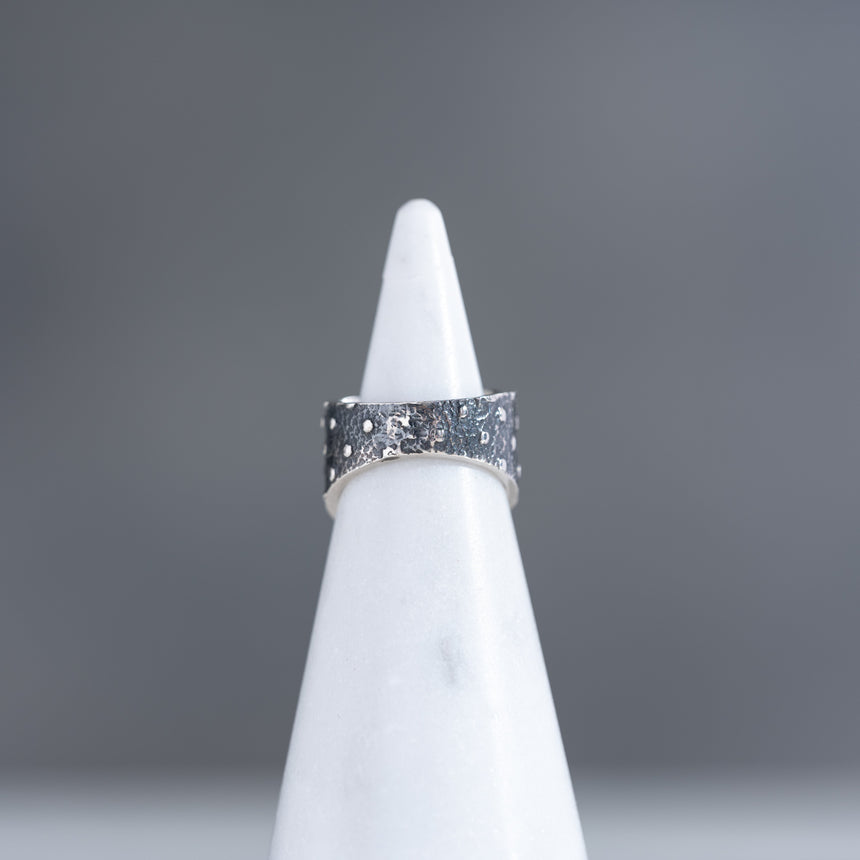Marie-Hélène Rake - Oxidized Polka Dot Ring Ring Day in the Life Gallery
