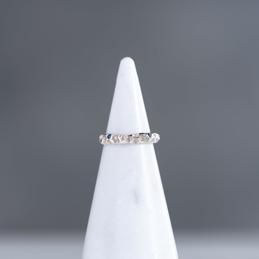 Marie-Hélène Rake - Sterling Silver and Sapphire Ring Ring Day in the Life Gallery