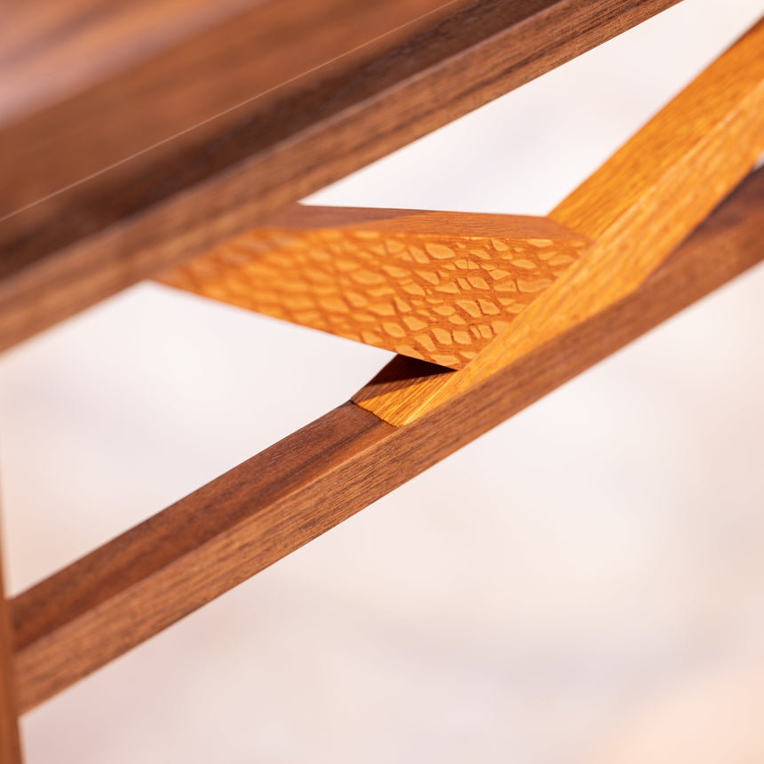 Mark Yinger - Zigzag Console Table Day in the Life Gallery and Design Studio