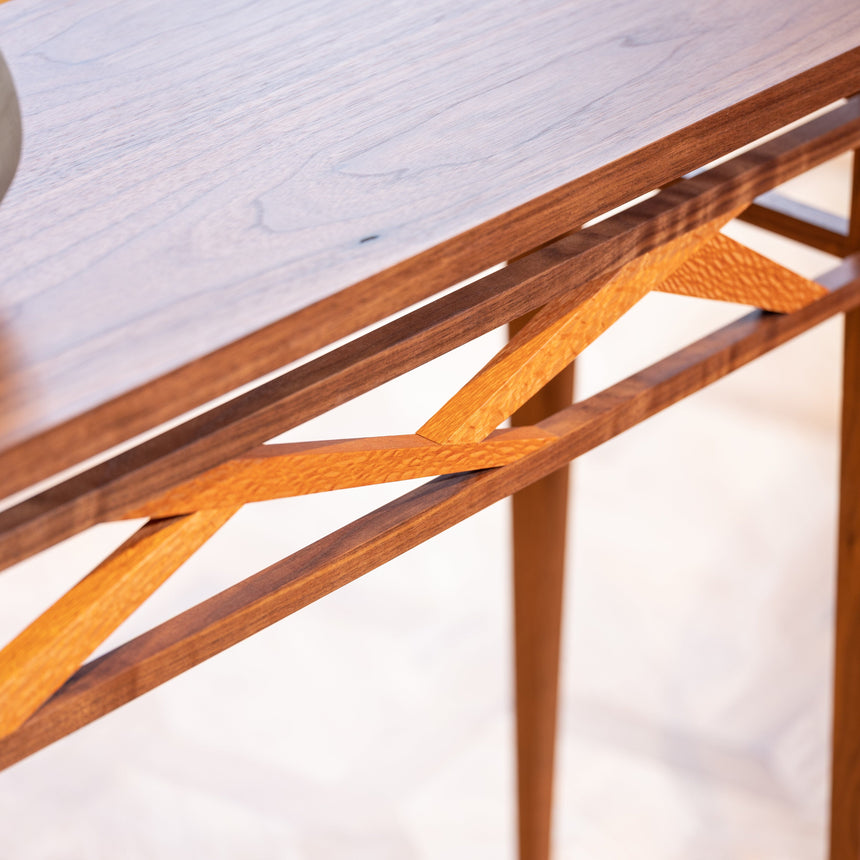 Mark Yinger - Zigzag Console Table Day in the Life Gallery and Design Studio