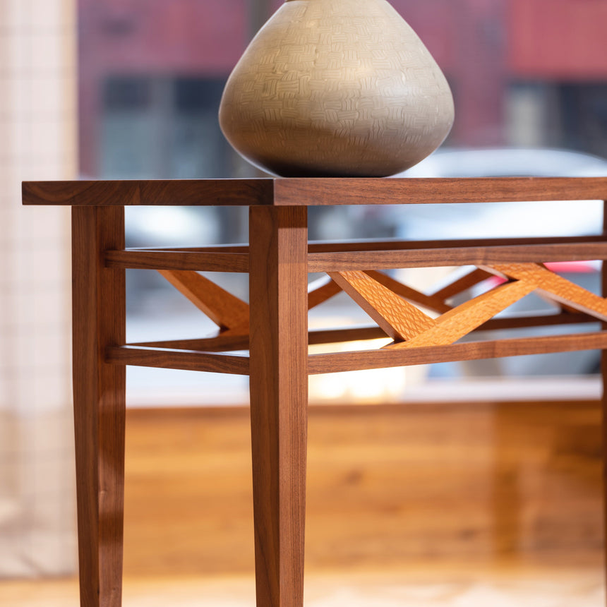 Mark Yinger - Zigzag Console Table Day in the Life Gallery and Design Studio