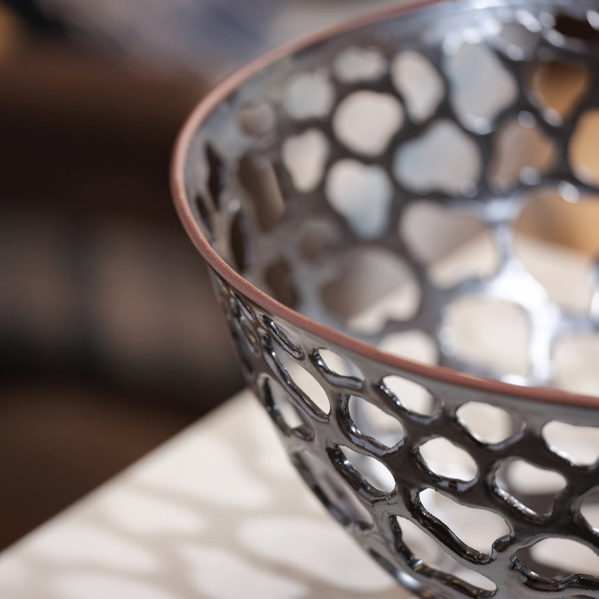 Michael Newsome - Carved Bowl Ceramic Bowl Day in the Life Gallery