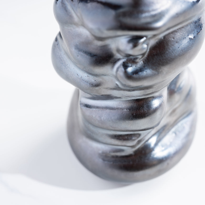 Michael Newsome - Molten Vessel Ceramic Vessel Day in the Life Gallery and Design Studio