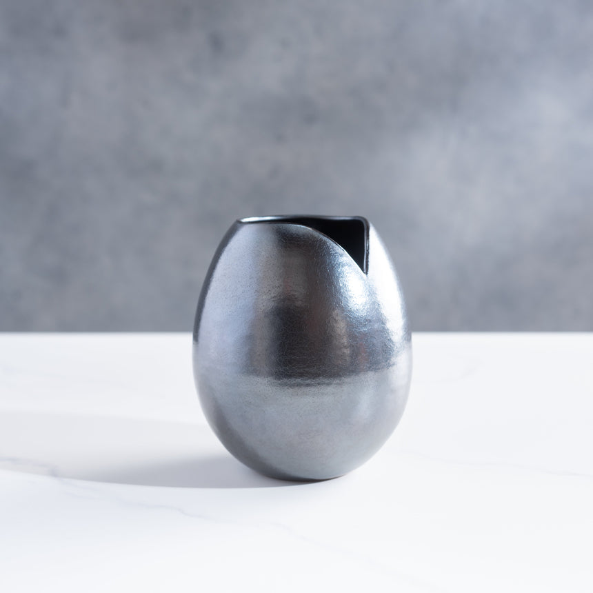 Michael Newsome - Neckline Vase Ceramic Vessel Day in the Life Gallery and Design Studio