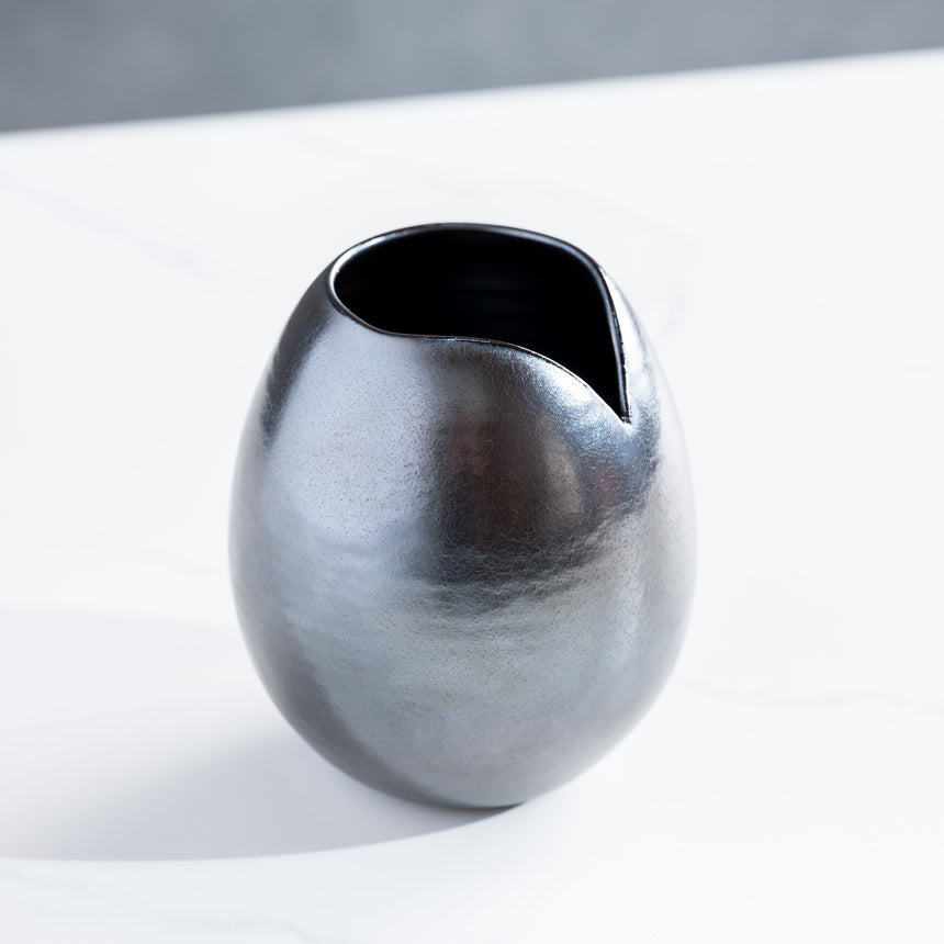 Michael Newsome - Neckline Vase Ceramic Vessel Day in the Life Gallery and Design Studio