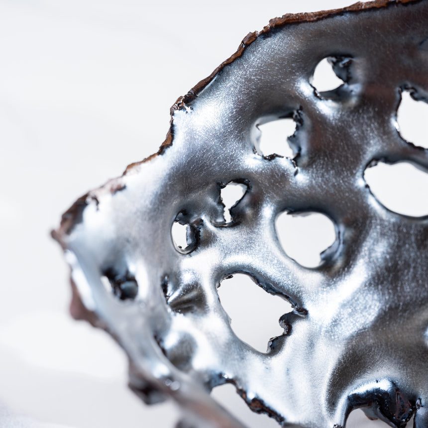 Michael Newsome - Perforated Bowl Ceramic Bowl Day in the Life Gallery and Design Studio
