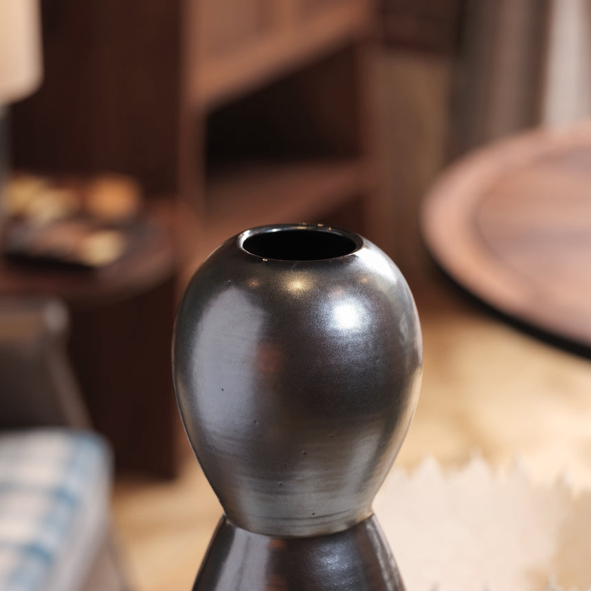 Michael Newsome - Tall Vase Ceramic Bowl Day in the Life Gallery