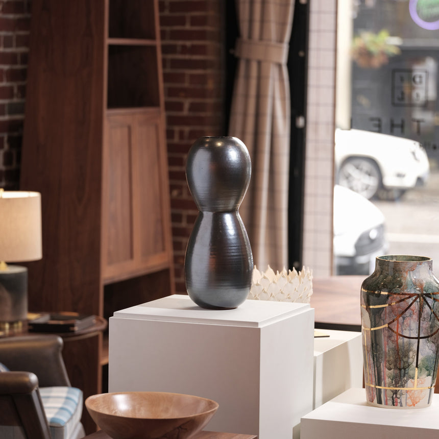 Michael Newsome - Tall Vase Ceramic Bowl Day in the Life Gallery