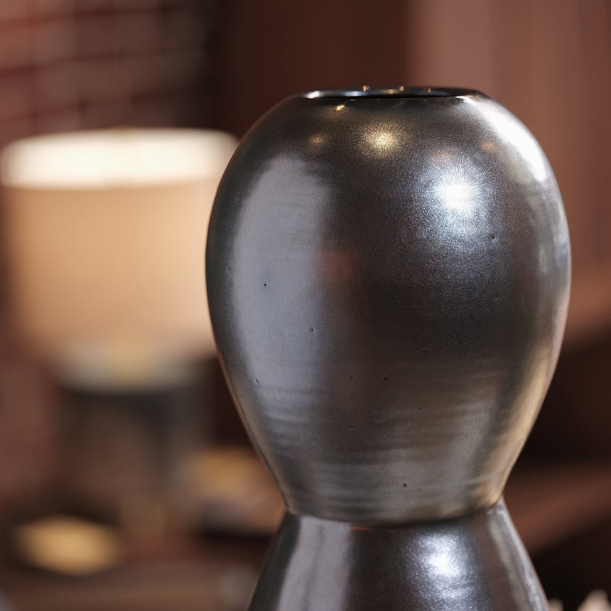 Michael Newsome - Tall Vase Ceramic Bowl Day in the Life Gallery