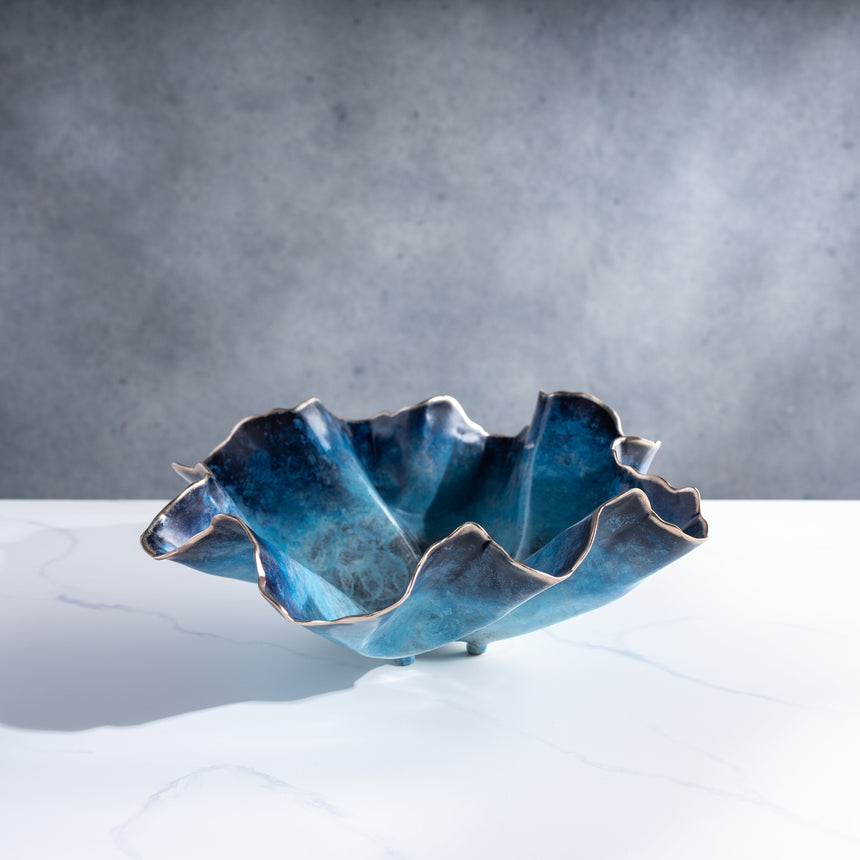 Mike Sluder - "Deep Expanse" Bronze Vessel Day in the Life Gallery