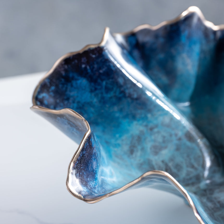 Mike Sluder - "Deep Expanse" Bronze Vessel Day in the Life Gallery