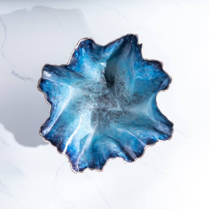 Mike Sluder - "Deep Expanse" Bronze Vessel Day in the Life Gallery