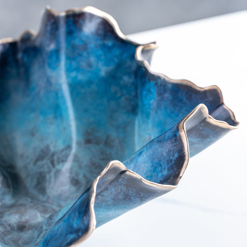 Mike Sluder - "Deep Expanse" Bronze Vessel Day in the Life Gallery