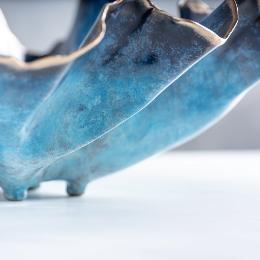 Mike Sluder - "Deep Expanse" Bronze Vessel Day in the Life Gallery