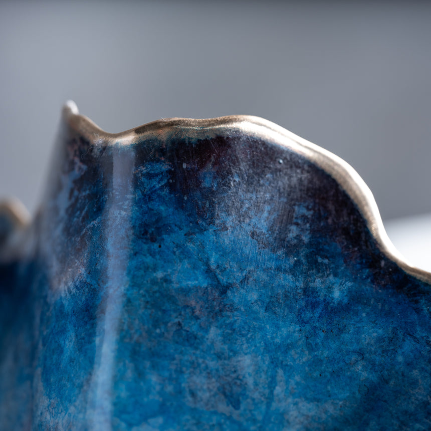 Mike Sluder - "Deep Expanse" Bronze Vessel Day in the Life Gallery