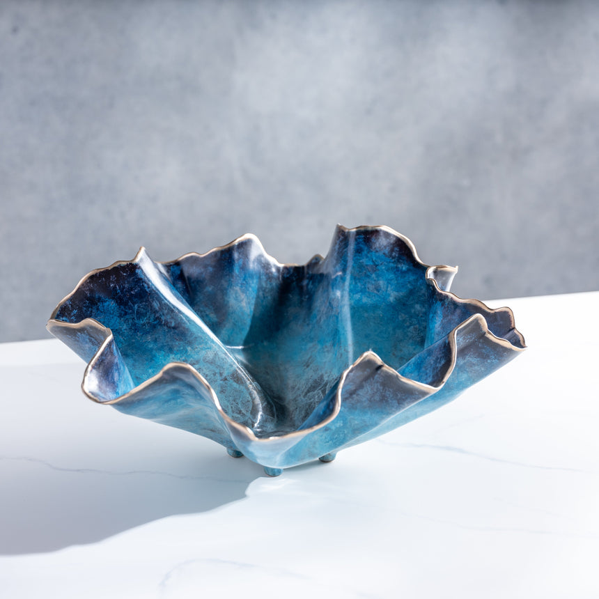 Mike Sluder - "Deep Expanse" Bronze Vessel Day in the Life Gallery