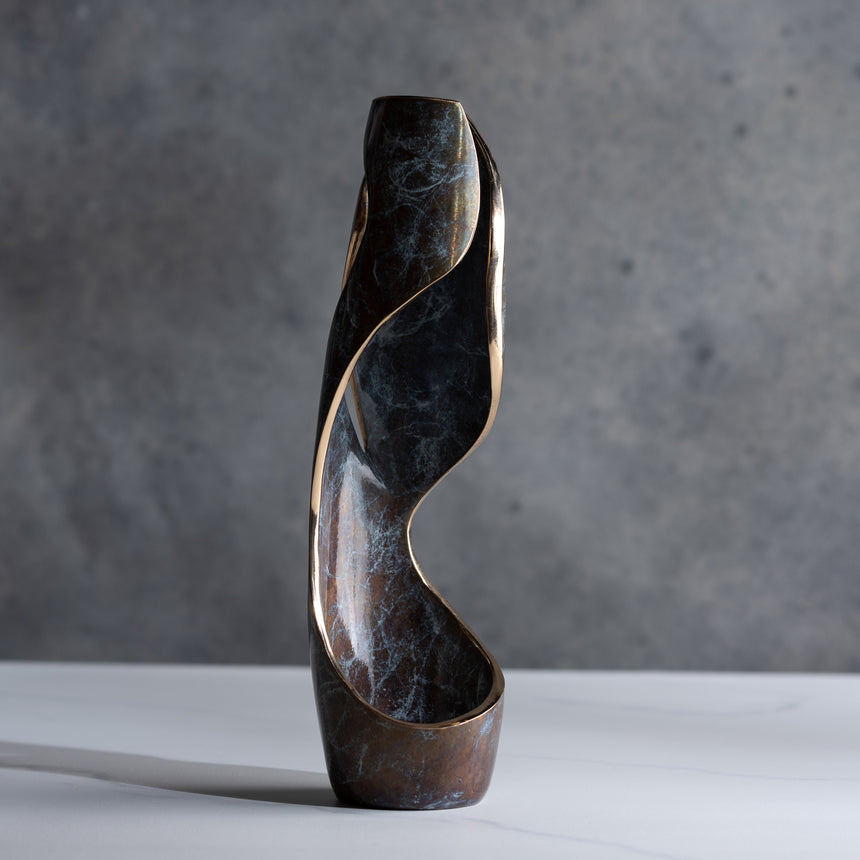 Mike Sluder - "Shift" Bronze Vessel Day in the Life Gallery