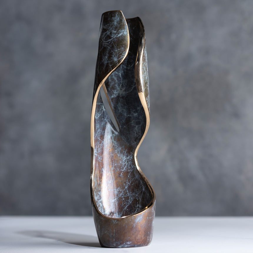 Mike Sluder - "Shift" Bronze Vessel Day in the Life Gallery