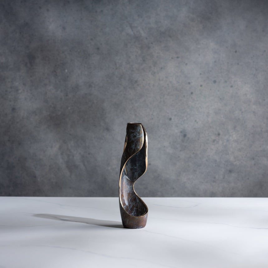 Mike Sluder - "Shift" Bronze Vessel Day in the Life Gallery
