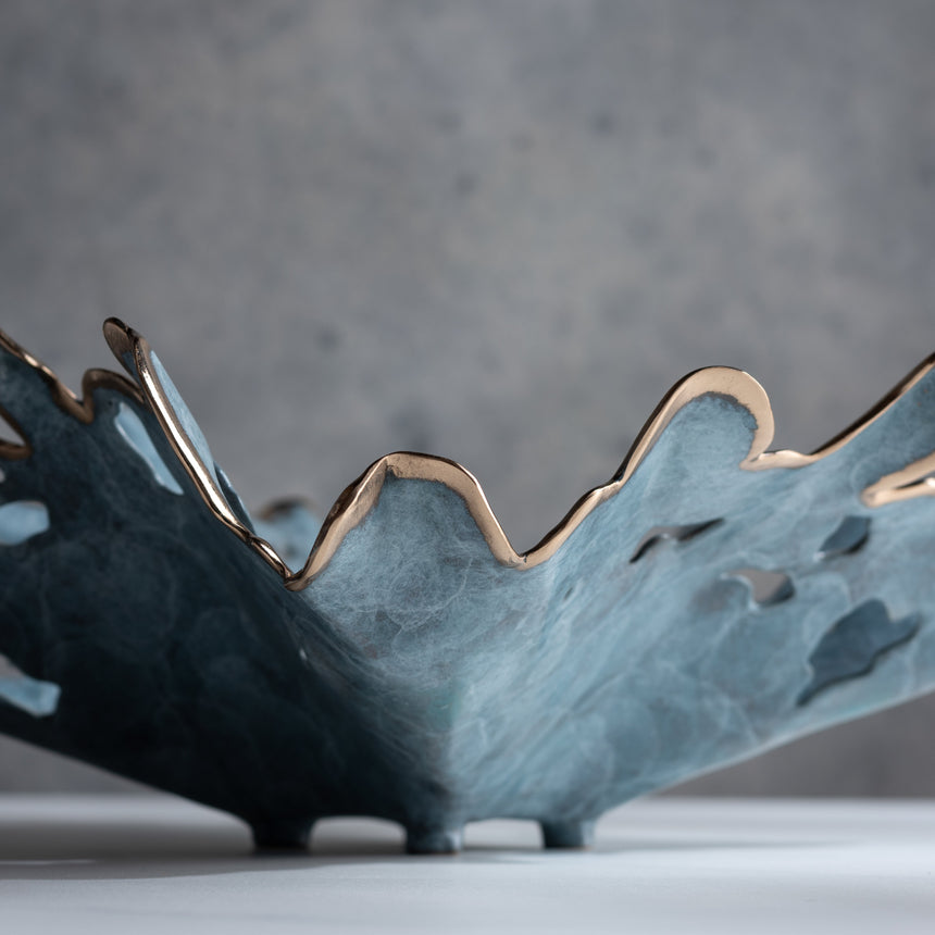 Mike Sluder - "Splash" Bronze Vessel Day in the Life Gallery