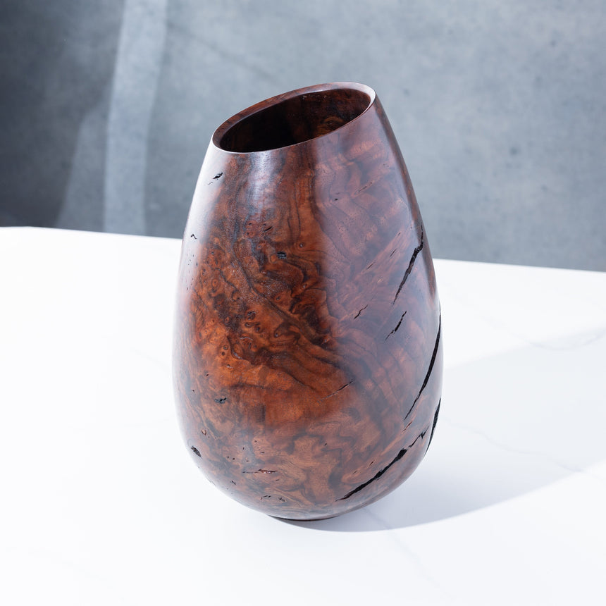 Nat Stein - Walnut Vase Knife Day in the Life Gallery