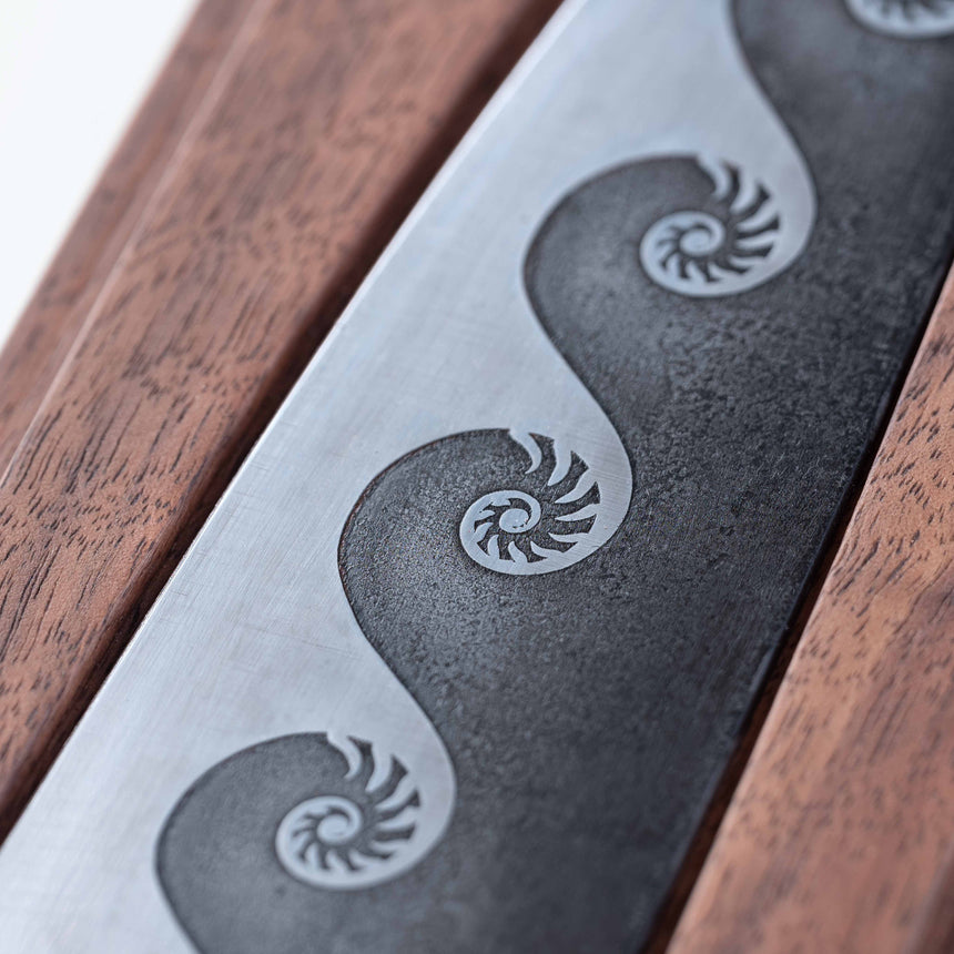 Nat Stien - “Waving Ferns” Wa handle Gyuto Knife Day in the Life Gallery