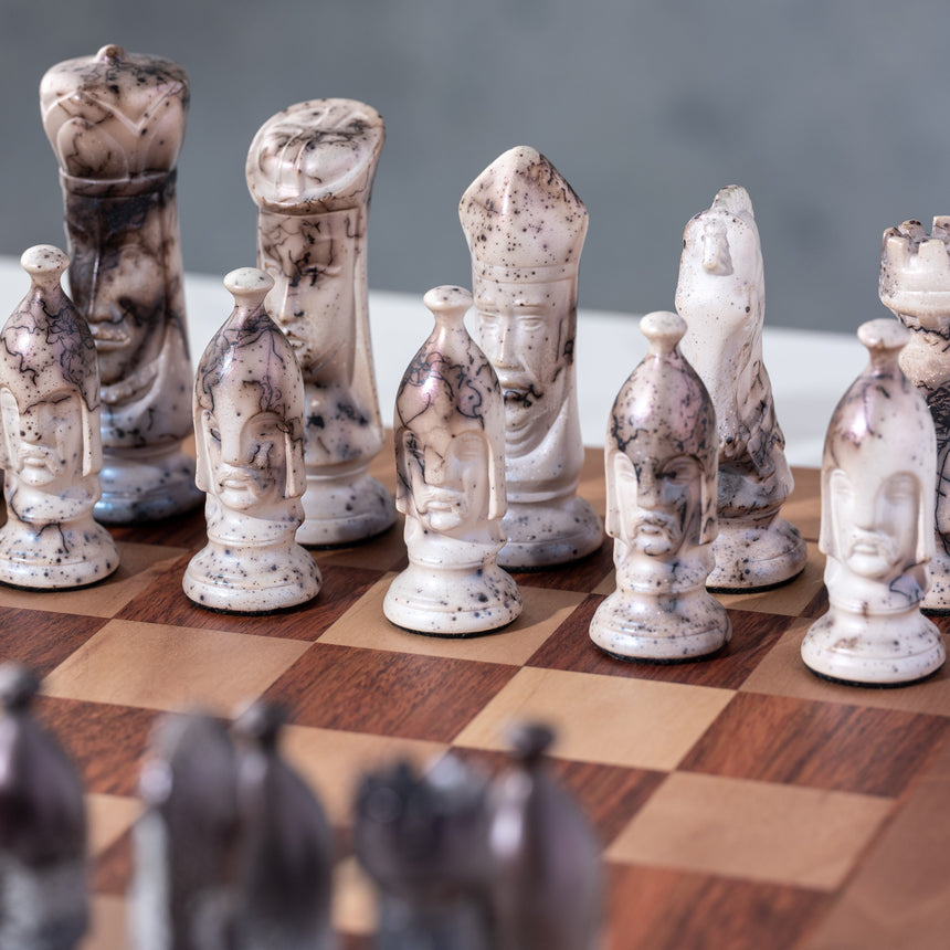 Natalya Seva - Celestial Raku Chess Set Chess Set Day in the Life Gallery