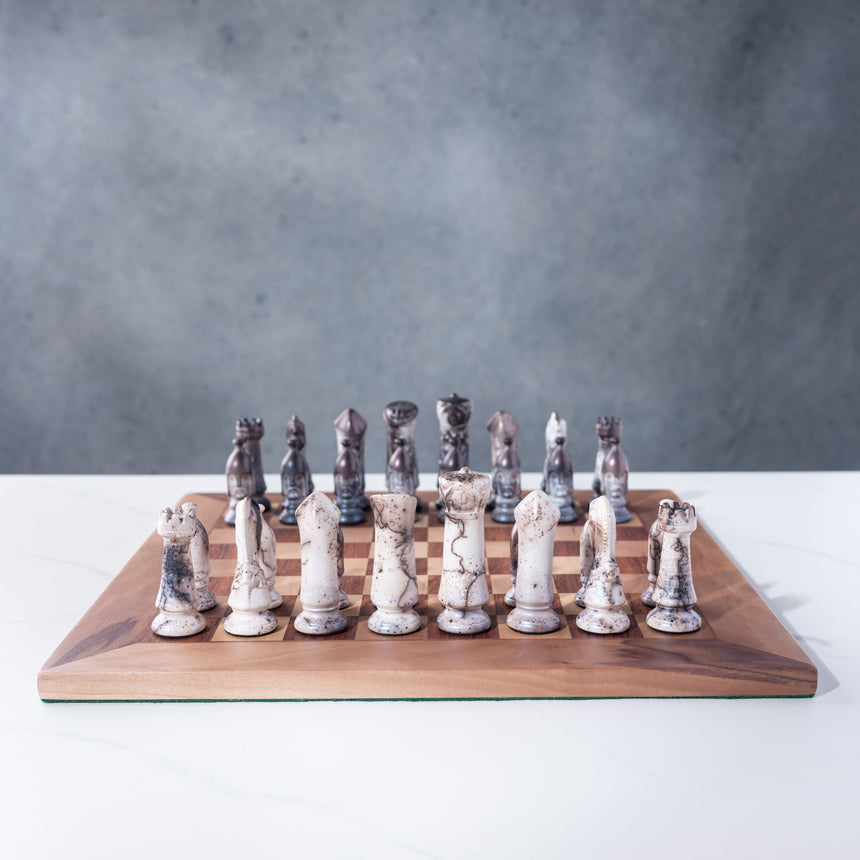 Natalya Seva - Celestial Raku Chess Set Chess Set Day in the Life Gallery 