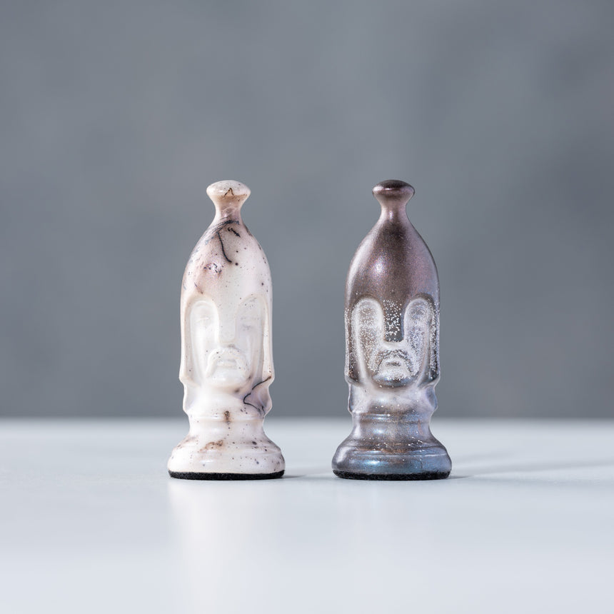 Natalya Seva - Celestial Raku Chess Set Chess Set Day in the Life Gallery