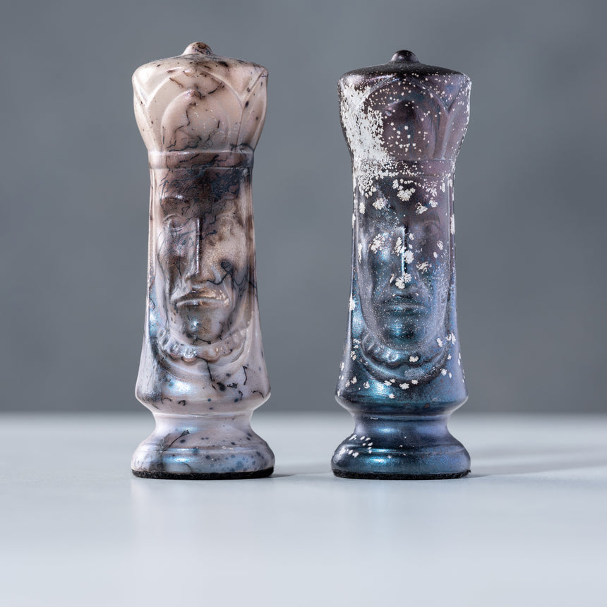 Natalya Seva - Celestial Raku Chess Set Chess Set Day in the Life Gallery
