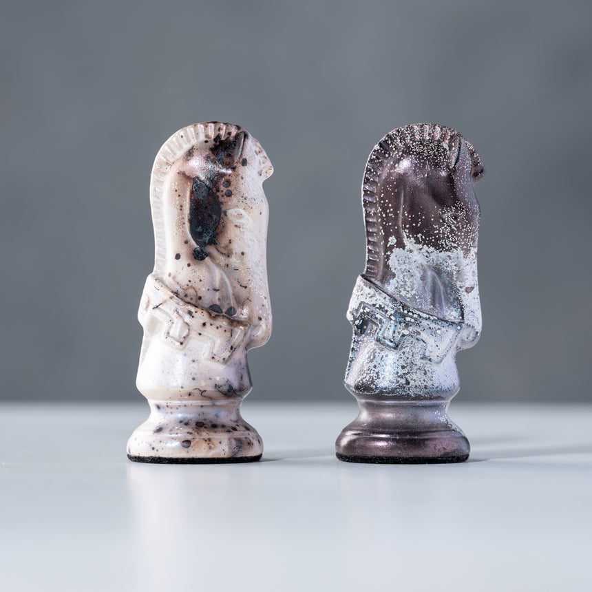 Natalya Seva - Celestial Raku Chess Set Chess Set Day in the Life Gallery
