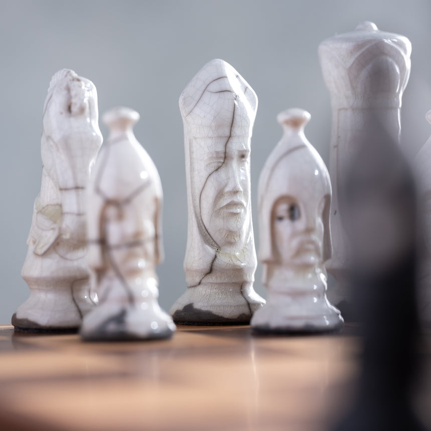 Natalya Seva - Raku Chess Set Chess Set Day in the Life Gallery