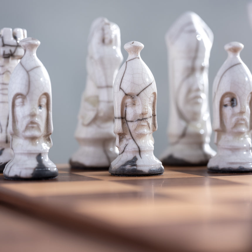 Natalya Seva - Raku Chess Set Chess Set Day in the Life Gallery