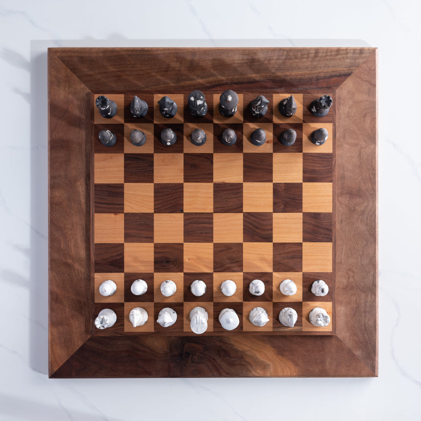 Natalya Seva - Raku Chess Set Chess Set Day in the Life Gallery
