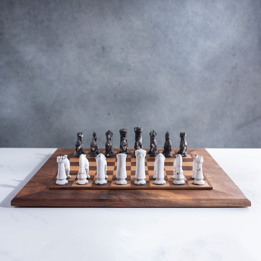 Natalya Seva - Raku Chess Set Chess Set Day in the Life Gallery