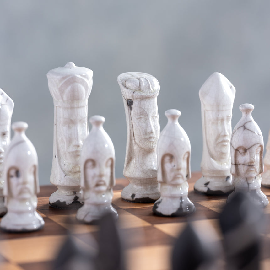 Natalya Seva - Raku Chess Set Chess Set Day in the Life Gallery