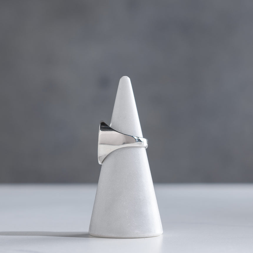 Olithica - Silver Alexander Signet Ring Silver Ring Day in the Life Gallery