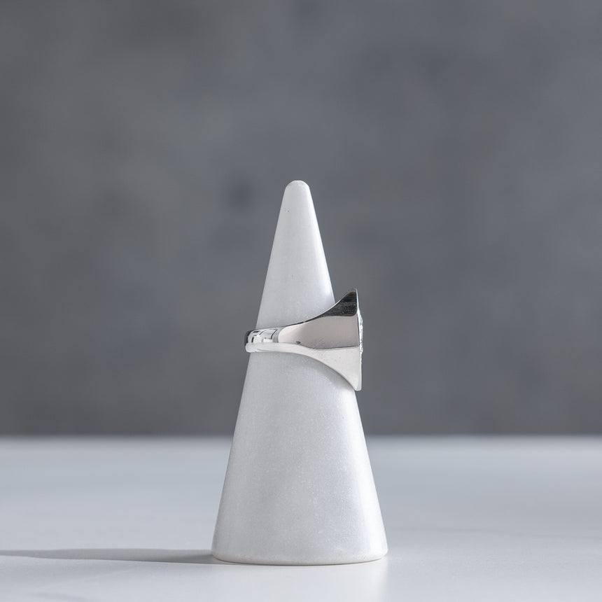 Olithica - Silver Alexander Signet Ring Silver Ring Day in the Life Gallery