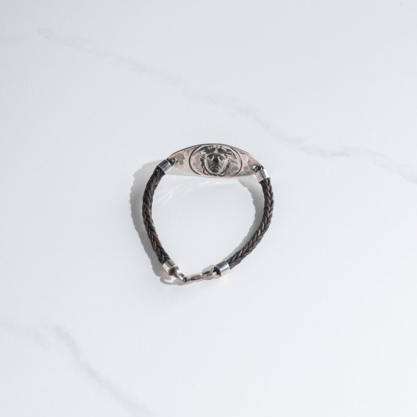 Olithica - Silver and Gold Medusa Bracelet Silver Bracelet Day in the Life Gallery