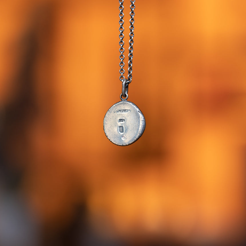 Olithica - Silver Caracalla Pendant Silver Pendant Necklace Day in the Life Gallery