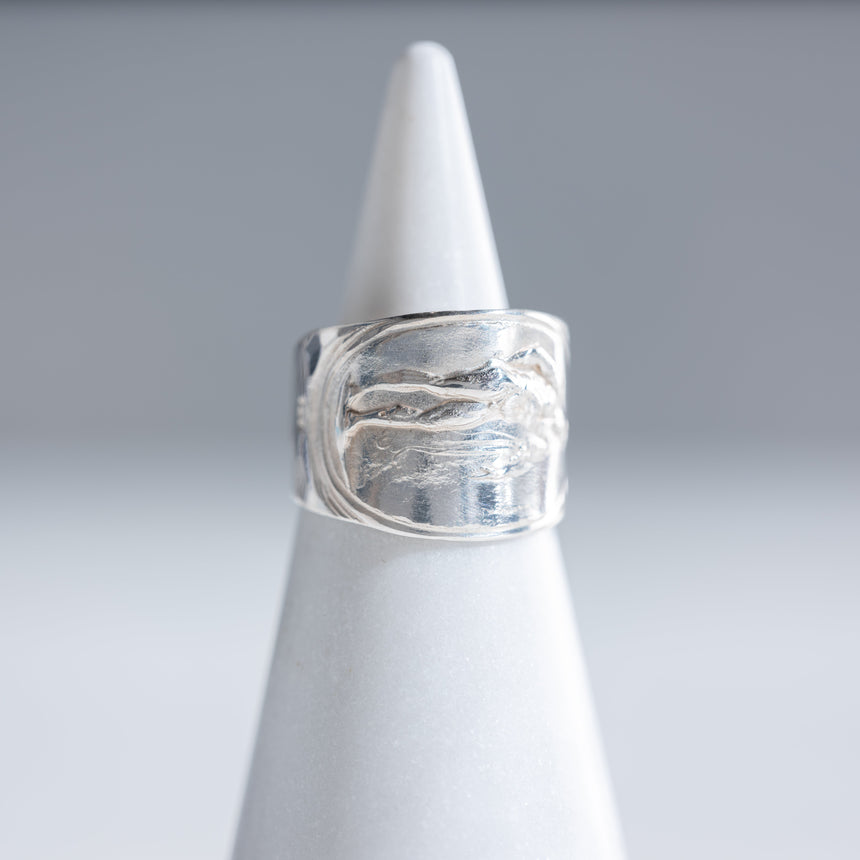 Olithica - Silver Hercules Ring Silver Ring Day in the Life Gallery