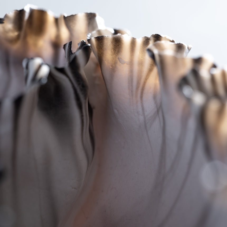 Sally Squire - Deckle (Fumed) Bowl Day in the Life Gallery and Design Studio 